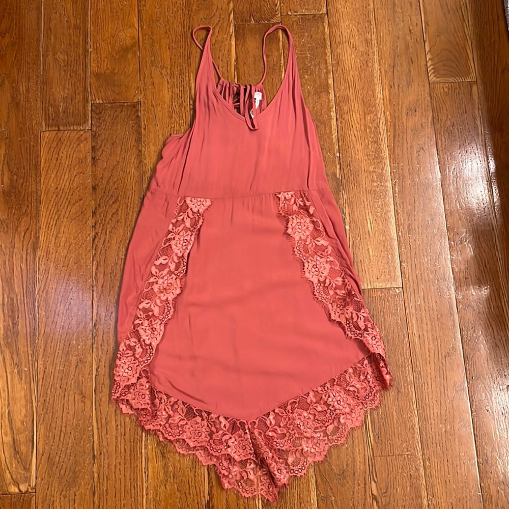 Free People Lace Detailed Dress